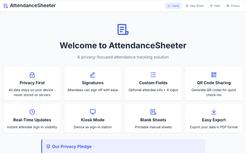 AttendanceSheeter